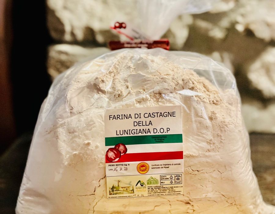 Farina di castagne della Lunigiana DOP