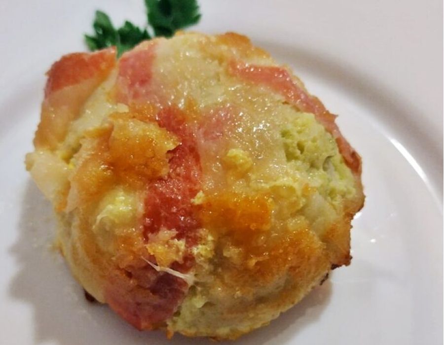 Tortino di cavlfiore con lardo di colonnata