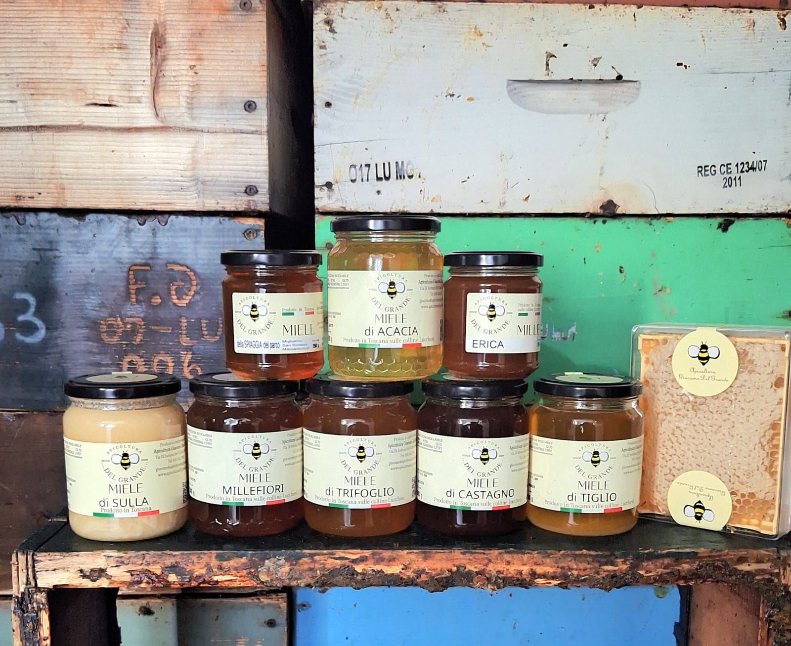barattoli miele Lippi