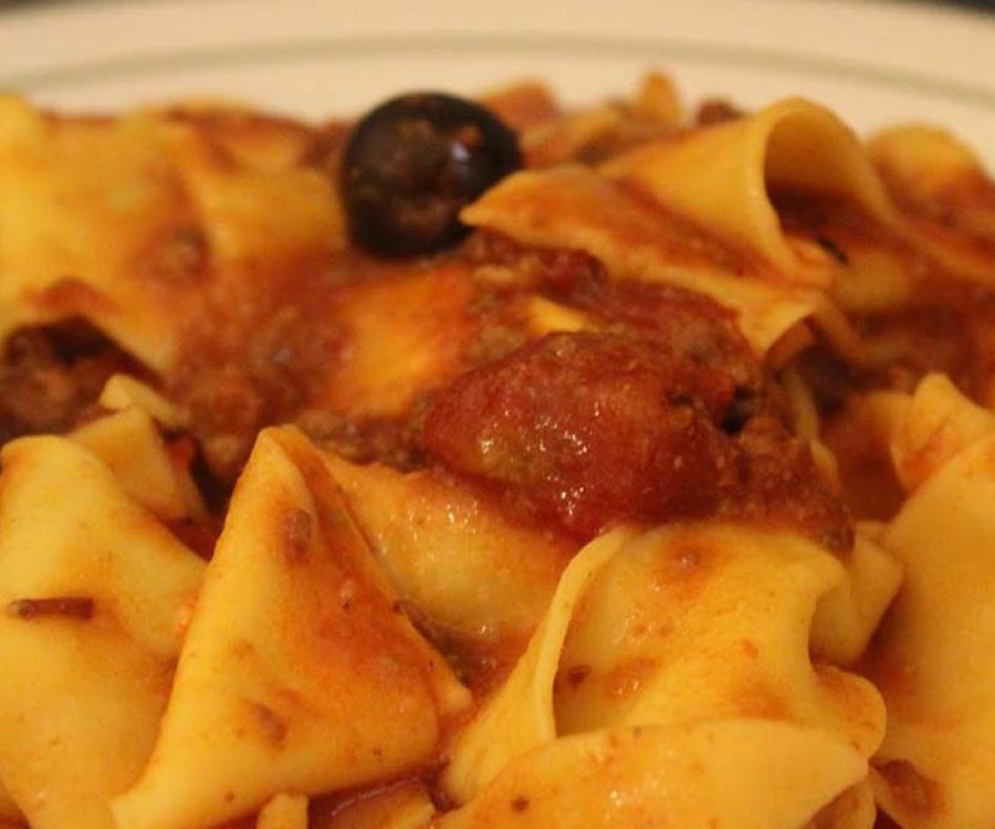 Maccheroni alla lucchese