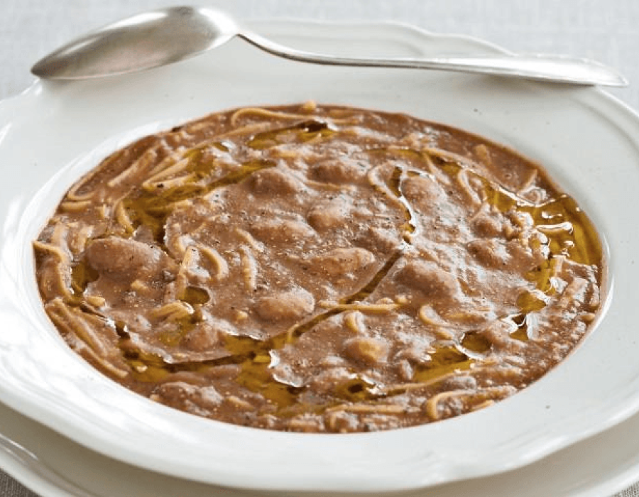 Taglierini con i fagioli