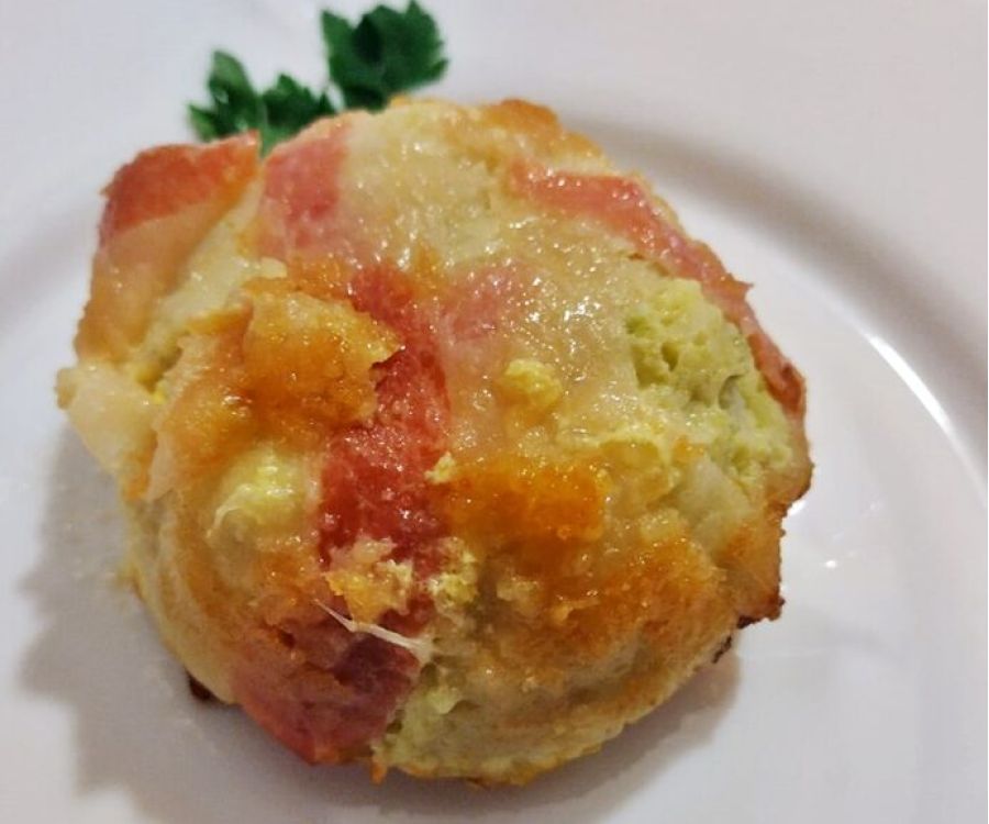 Tortino di cavlfiore con lardo di colonnata