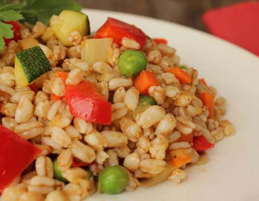 Insalata di farro fredda