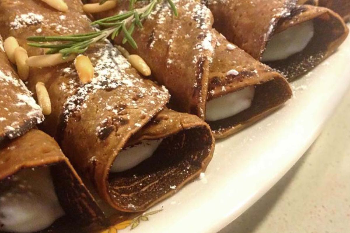 Necci con la ricotta