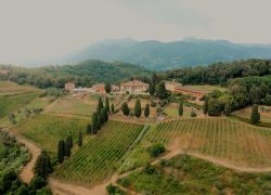 tenuta di Forci dall'alto