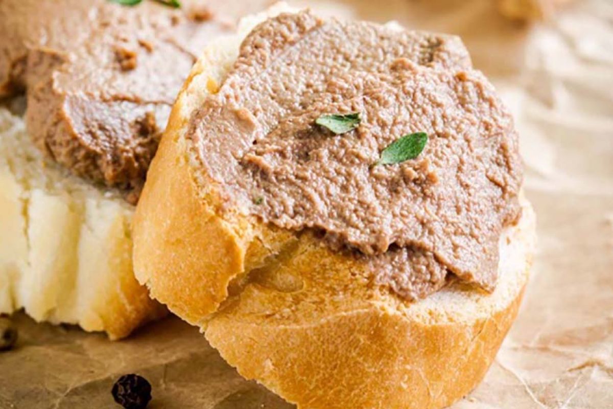 Crostini di fegatini pollo