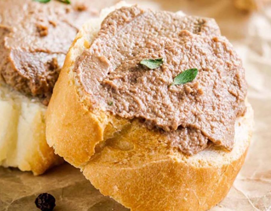 Crostini di fegatini pollo